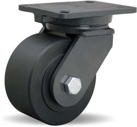 HAMILTON S-CH-63NYB-4SL-FB STANDARD PLATE CASTER SWIVEL 4000 LB.