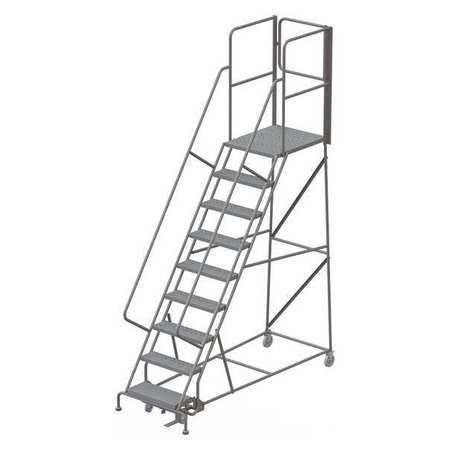 TRI-ARC RWSR109246-XR ROLLING LADDER STEEL 9 STEPS CAP. 450LB.