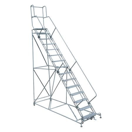 COTTERMAN 1715R2642A3E24B4W5C1P3 ROLLING LADDER 192 IN.H X 42 IN.W 50DEG.