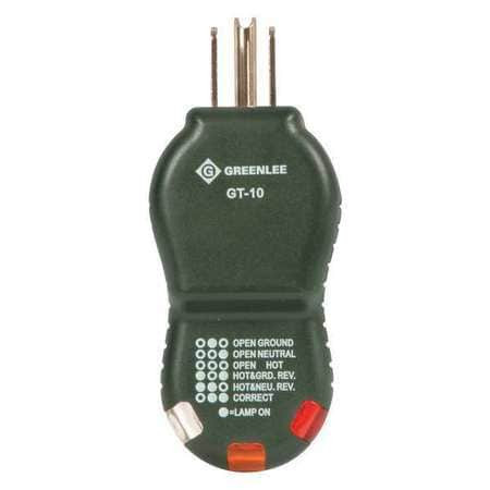 GREENLEE TEXTRON 12124 CIRCUIT TESTER 3 WIRE