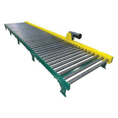 ASHLAND CONVEYOR CDLR16F05S05 27EW N5 ROLLER CONVEYOR 5 FT L 27 BF STEEL