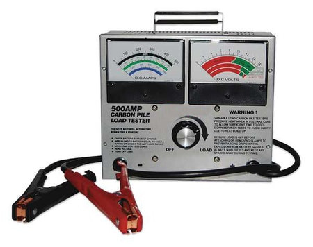 WESTWARD 34NK65 BATTERY TESTER 50 TO 500A 12V ANALOG