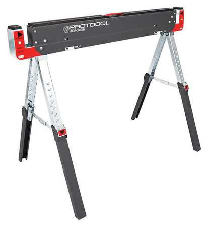 PROTOCOL 67104 SAWHORSE WORK TABLE 42-9/64 IN. STEEL