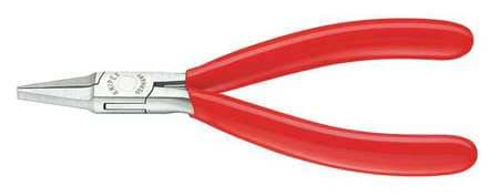 KNIPEX 35 11 115 FLAT NOSE PLIER 4-1/2 L SMOOTH