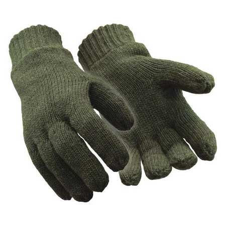 REFRIGIWEAR 0321RGRNXLG GLOVE INSULATED WOOL XL PR