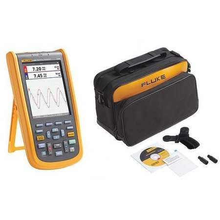 FLUKE FLUKE-125BS/WWG OSCILLOSCOPE LI-ION 40 BANDWIDTH(MHZ)