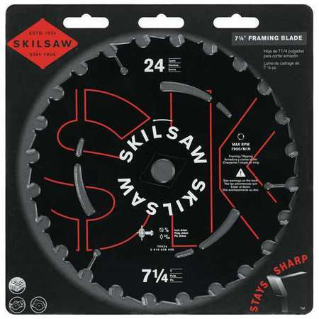 SKIL 75924 7-1/4IN 24T TIN CARBIDE
