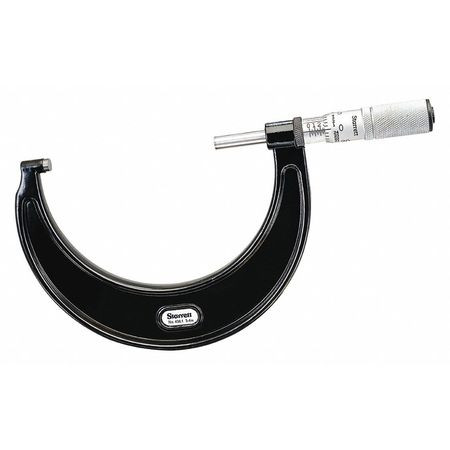 STARRETT T436.1XFL-4 OUTSIDE MICROMETER- 3-4"- .0001" GRADS -