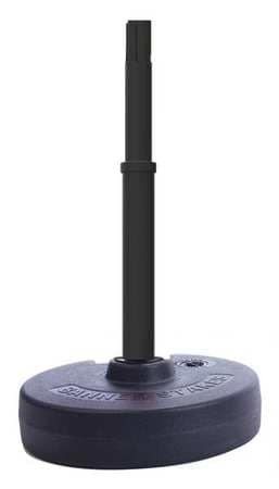 BANNER STAKES PL4105 RECEIVER POST BLACK 16 IN DIA