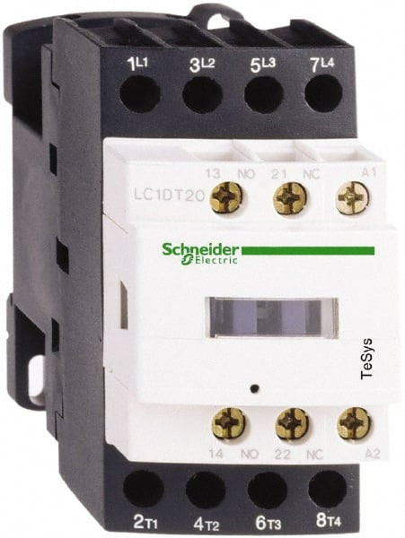 SCHNEIDER ELECTRIC LC1D258F7 4 POLE, 110 COIL VAC AT 50/60 HZ, 40 AMP