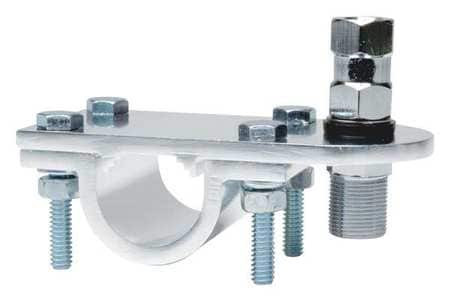 ROADPRO RP535 CB ANTENNA MIRROR MOUNT HD ALUMINUM STUD