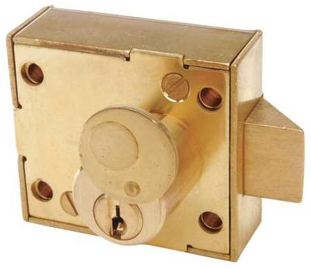 CCL SECURITY PRODUCTS 15481RS ENCLOSURE LOCK PIN RAW BRASS