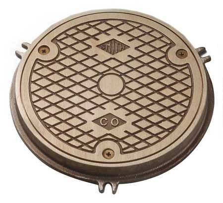 JAY R. SMITH MFG. CO 4810-06PB FLOOR CLEANOUT 3/4 IN H PIPE DIA 6 IN.