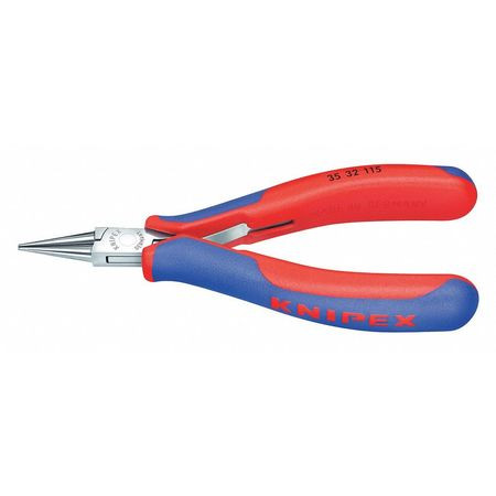 KNIPEX 35 32 115 ROUND NOSE PLIER 4-1/2 L SMOOTH