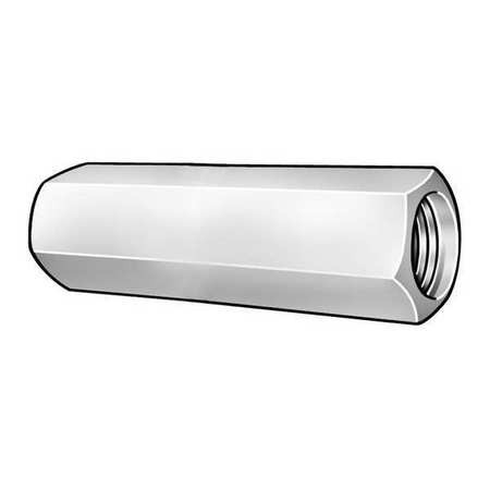 COUPLING NUT SUPPLY 1HY52 COUPLING NUT 3/4-10 18-8 SS PLAIN PK2