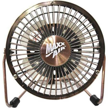 MAXX HVDF4UPS USB DESK FAN 5V ADAPTER INCLUDED 4IN