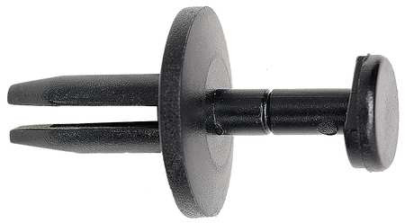 IMPERIAL SUPPLIES 5ZDR4 DRIVE RIVET HOLE SIZE 6.4 MM BLACK PK50