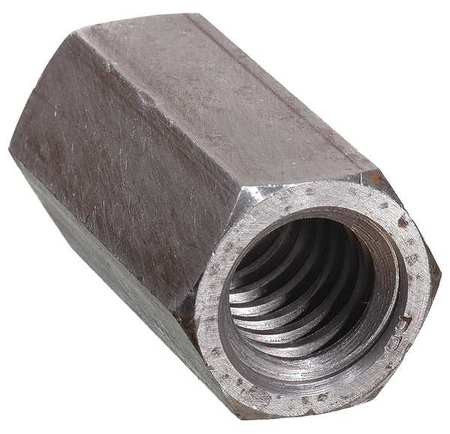 BIG BOLT CORP HXCNG2R345 COUPLING NUT 3/4-5 GR 2 STEEL PLAIN PK5