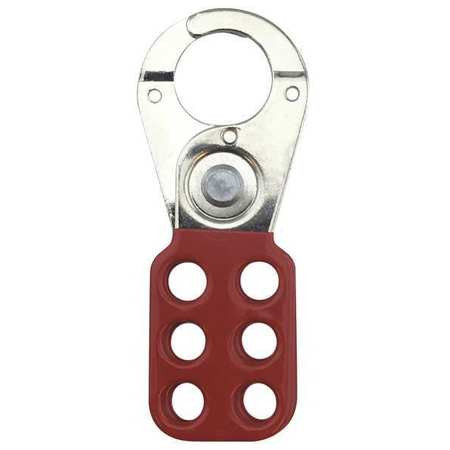 CONDOR USA INC 1U177 LOCKOUT HASP SNAP-ON 6 LOCK RED