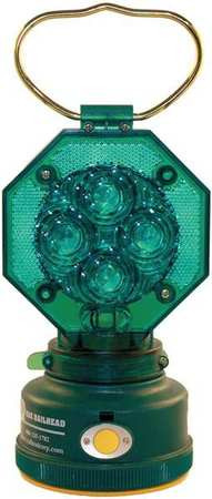K E SAFETY M8-LED G SAFETY LIGHT GREEN LED 2 D BATTERIES