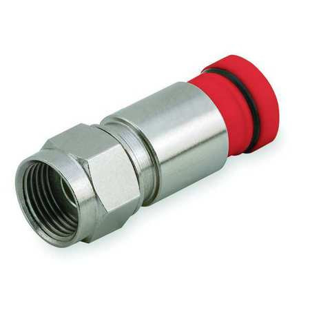 POWER FIRST 1UKD8 COAXIAL CONNECTOR RG6 F TYPE PK50