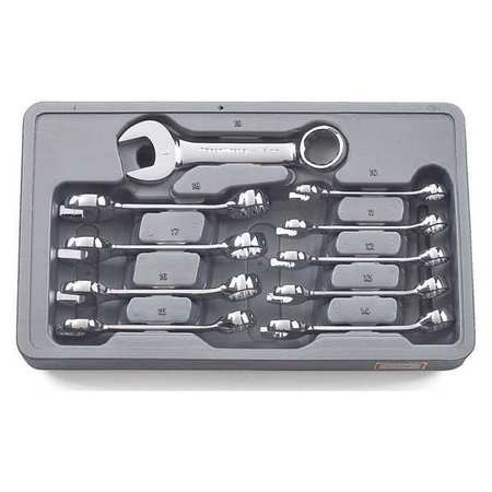 GEARWRENCH 81904 10 PC, 10 - 19MM, 12-POINT METRIC COMBIN