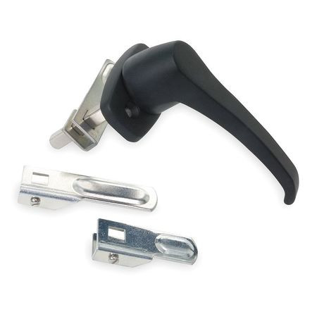 BATTALION 1XNZ8 CAM LATCH NONLOCKING BLACK POWDER COATED