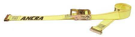 ANCRA INTERNATIONAL 48672-13-GRA LOGISTIC RATCHET STRAP 12FT X 2IN 1000LB