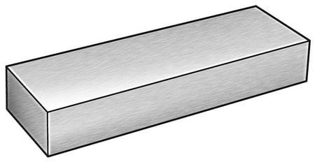 NVUS METALS, INC 1ZCU4 BAR STOCK ALUMINUM 6061 1/2 X 6 IN 6 FT