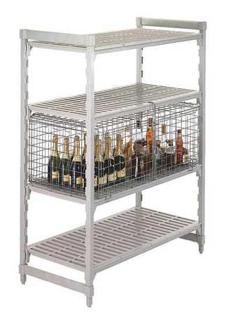 CAMBRO MANUFACTURING CSSC244818000 CAGE SECURITY 42-1/2" FOR CAMSHELVING SS