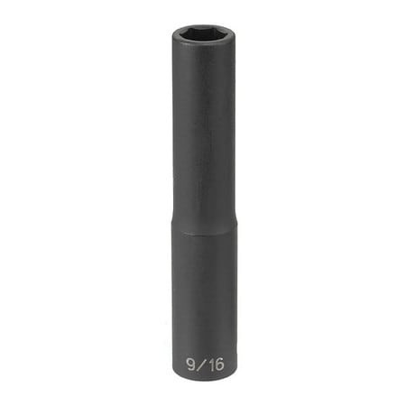 GREY PNEUMATIC 2018XD 1/2" DRIVE X 9/16" EXTRA-DEEP