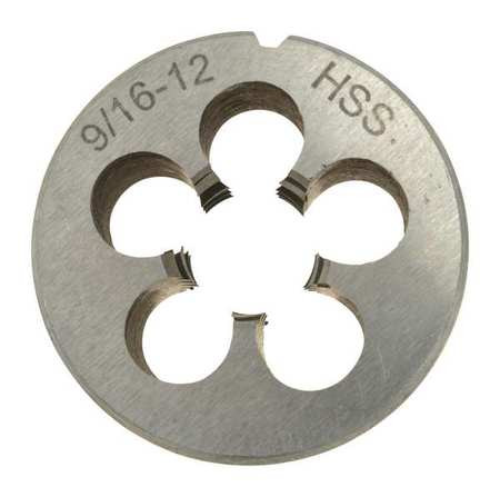 WESTWARD 314-6260 SOLID 1-1/2 IN O.D. 9/16-12NC