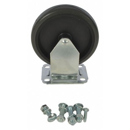 GRAINGER GLOBAL SOURCING MH5UTH804G RIGID CASTER 5 IN