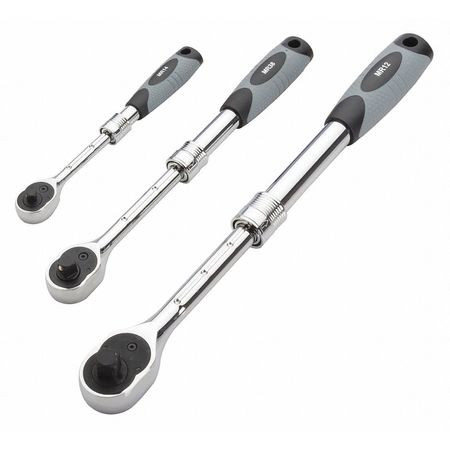 E-Z RED MR482 RATCHET SET EXTENDABLE 3 PCS