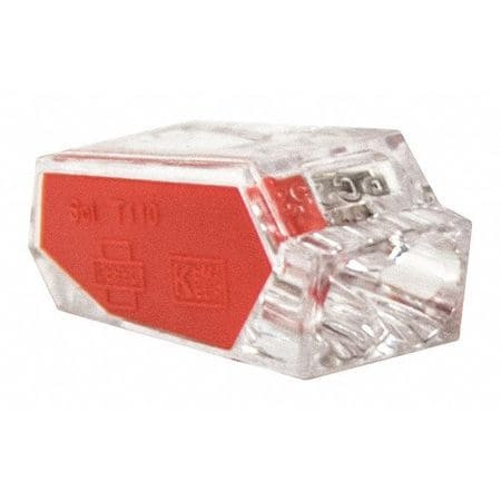 GARDNER BENDER 10-PC2 WIRE CONNECTOR PUSH-IN 2-PORT PK100