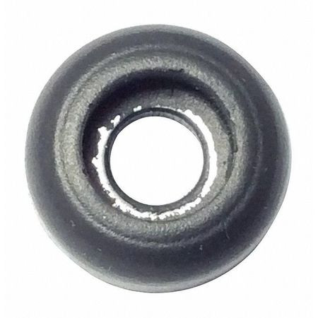 ACCURATE MFD PRODUCTS 2061W-017 BUMPER 7/16 IN. BLACK RUBBER PK50