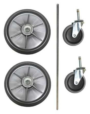 RUBBERMAID COMMERCIAL PRODUCTS GRFG9T94M10000 QUIET WHEEL AND AXLE PARTS