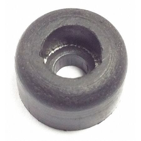 ACCURATE MFD PRODUCTS 2071W-017AL BUMPER 1/2 IN. BLACK RUBBER PK25