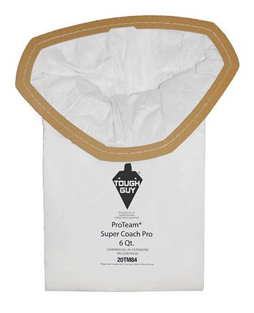 TOUGH 20TM84 FILTER BAG 2-PLY PAPER PK10