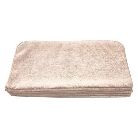 TOUGH 32UV14 MICROFIBER TOWEL PINK 16 X 16 IN. PK12