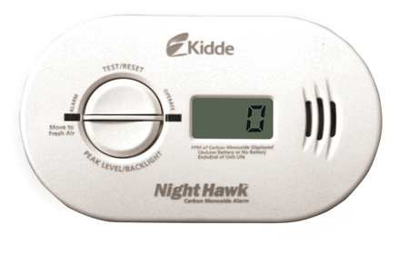 KIDDE KN-COPP-B-LS CARBON MONOXIDE ALARM ELECTROCHEMICAL AA