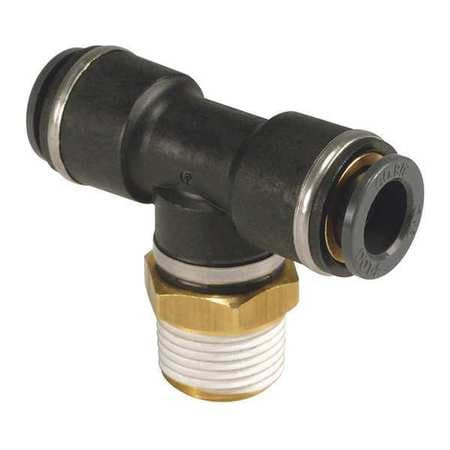 SMC KV2T07-34S DOT FITTING MALE TEE 1/4 1/8 NPT