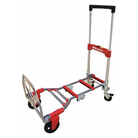 MILWAUKEE HAND TRUCKS DC73333 CONVERTIBLE HAND TRUCK,150 LB LOAD