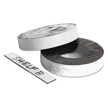 BAUMGARTENS BAU66151 MAGNETIC LABEL TAPE,WHITE