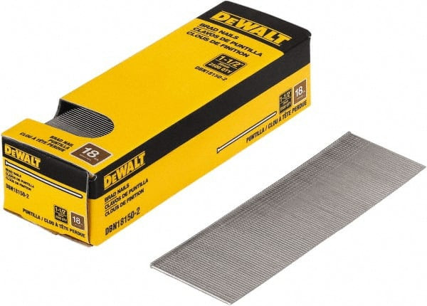 DEWALT TOOLS DBN18150-2 18GA 1-1/2 IN BRAD NAIL 2.5K