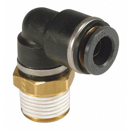SMC KV2L07-34S DOT FITTING MALE ELBOW 1/4 1/8 NPT