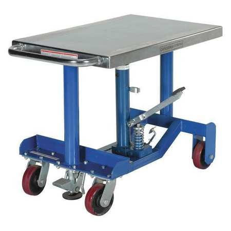 VESTIL PT12-10 1,000 LB CAPACITY MANUAL POST LIFT TABLE