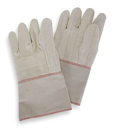 CONDOR USA INC 4TJU8 HEAT RESIST. GLOVES L CANVAS COTTON PR