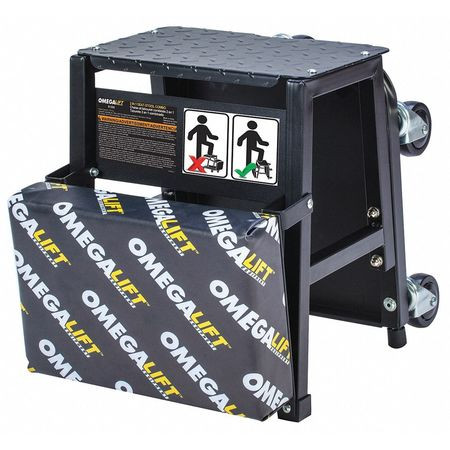 OMEGA 91305 CONVERTIBLE CREEPER 19-1/2 IN L 350 LB.