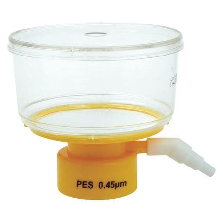 LAB SAFETY SUPPLY 11L835 250ML BOTTLE TOP FILTER 0.45UM 50MM PK24